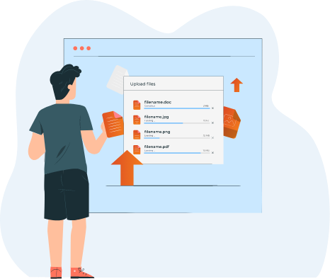 How to insert a PDF document via Drag and Drop